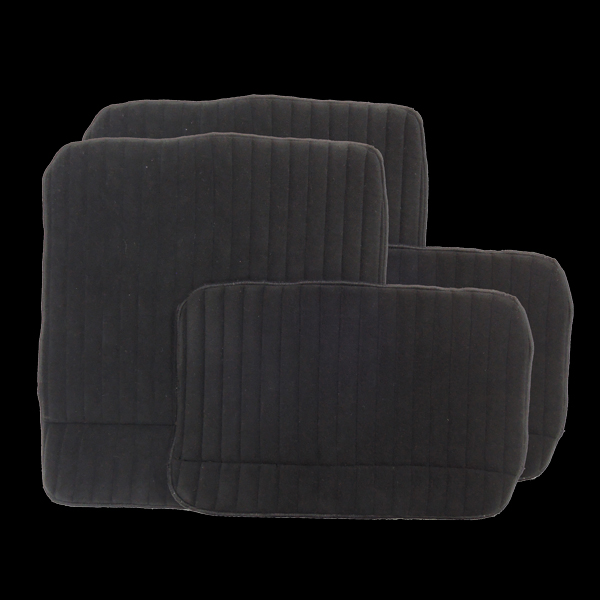 衝撃を吸収する内側の脚の毛